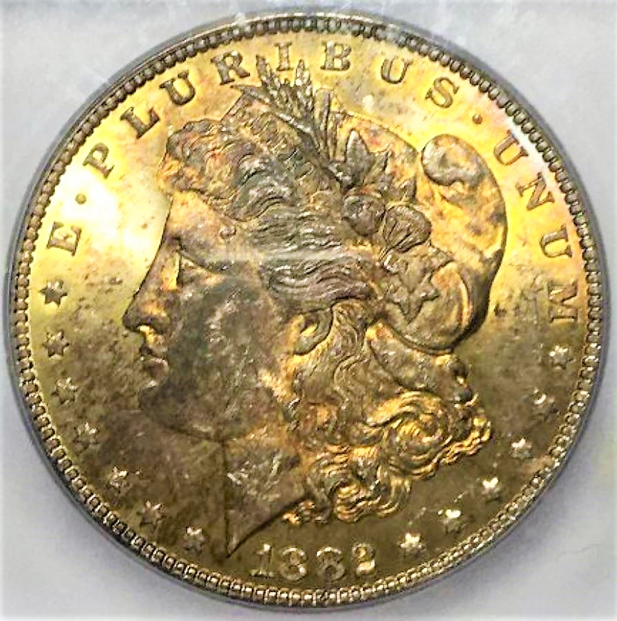 1882-Toned-Morgan-Dollar-For-Grading